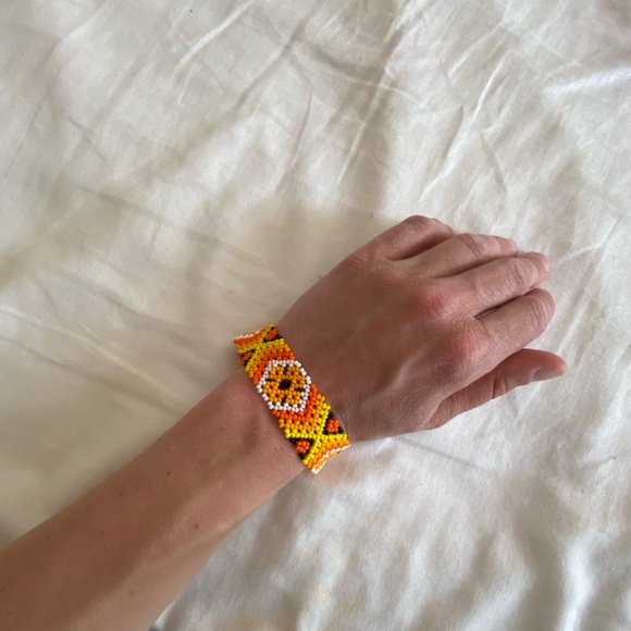 Authentic Mexican Beaded Bracelet - Picture 2 of 4